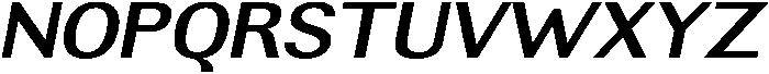 Altavion SemBdSemExpIta otf (400) Font UPPERCASE