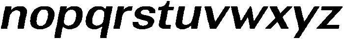 Altavion SemBdSemExpIta otf (400) Font LOWERCASE