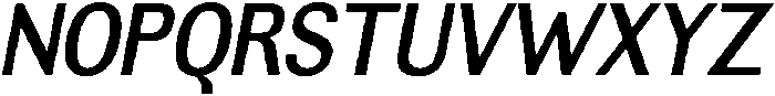 Altavion SemBdSemiCondIta otf (400) Font UPPERCASE