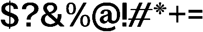 Altavion SemiBold otf (600) Font OTHER CHARS