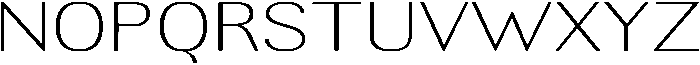 Altavion ThinExpanded otf (100) Font UPPERCASE