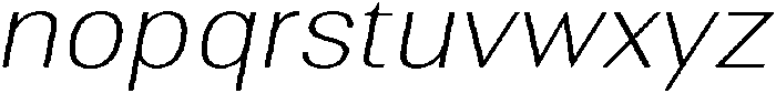 Altavion ThinSemExpIta otf (100) Font LOWERCASE