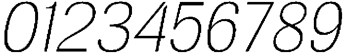Altavion ThinSemiCondIta otf (100) Font OTHER CHARS
