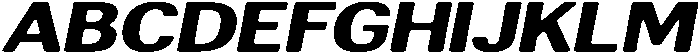 AltavionSoft BlackExpIta otf (900) Font UPPERCASE