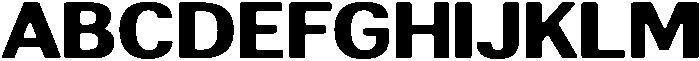 AltavionSoft BlackSemExp otf (900) Font UPPERCASE