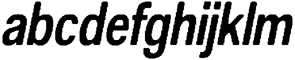 AltavionSoft BoldCondIta otf (700) FONT