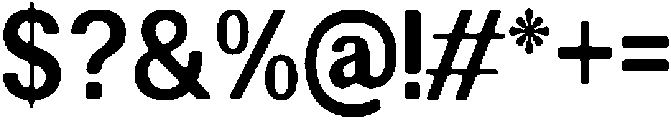 AltavionSoft BoldSemCond otf (700) Font OTHER CHARS