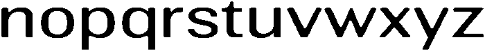 AltavionSoft Expanded otf (400) Font LOWERCASE