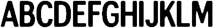 AltavionSoft ExtBdCond otf (700) Font UPPERCASE