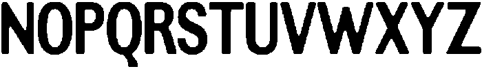 AltavionSoft ExtBdCond otf (700) Font UPPERCASE