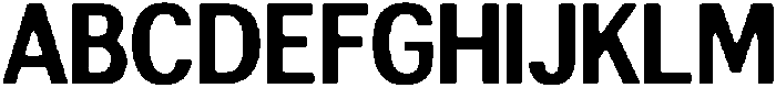 AltavionSoft ExtBdSemCond otf (700) Font UPPERCASE