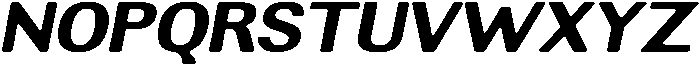 AltavionSoft ExtBdSemExpIta otf (700) Font UPPERCASE