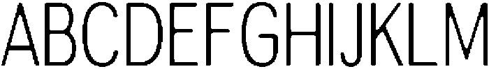 AltavionSoft ExtLtCond otf (200) Font UPPERCASE