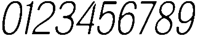 AltavionSoft ExtLtCondIta otf (200) Font OTHER CHARS