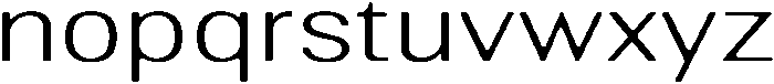 AltavionSoft ExtLtExp otf (200) Font LOWERCASE