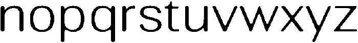 AltavionSoft ExtLtSemExp otf (200) Font LOWERCASE