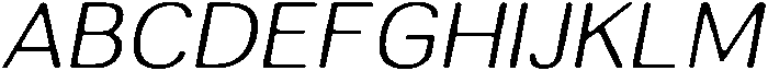 AltavionSoft ExtLtSemExpIta otf (200) Font UPPERCASE