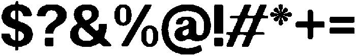 AltavionSoft ExtraBold otf (700) Font OTHER CHARS