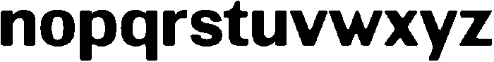 AltavionSoft ExtraBold otf (700) Font LOWERCASE