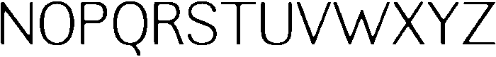 AltavionSoft ExtraLight otf (200) Font UPPERCASE