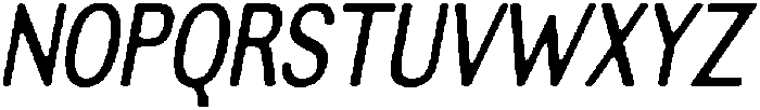 AltavionSoft MedCondIta otf (500) Font UPPERCASE