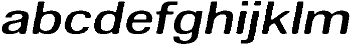 AltavionSoft MedExpIta otf (500) Font LOWERCASE