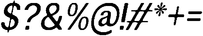 AltavionSoft MedSemCondIta otf (500) Font OTHER CHARS