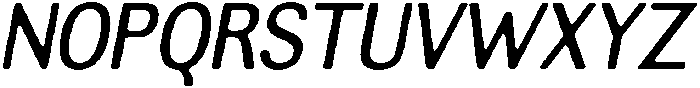 AltavionSoft MedSemCondIta otf (500) Font UPPERCASE