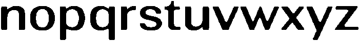AltavionSoft MedSemExp otf (500) Font LOWERCASE
