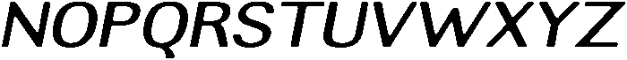 AltavionSoft MedSemExpIta otf (500) Font UPPERCASE