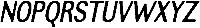 AltavionSoft SemBdCondIta otf (600) Font UPPERCASE