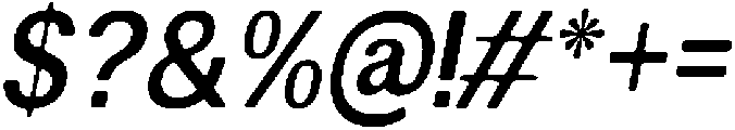 AltavionSoft SemBdSemCondIta otf (600) Font OTHER CHARS