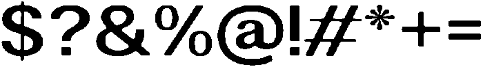 AltavionSoft SemBdSemExp otf (600) Font OTHER CHARS