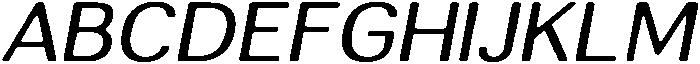 AltavionSoft SemExpIta otf (400) Font UPPERCASE