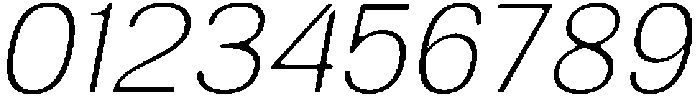 AltavionSoft ThinItalic otf (100) Font OTHER CHARS