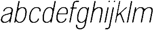 AltavionSoft ThinSemCondIta otf (100) FONT