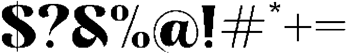 AltayaRomance Bold otf (700) Font OTHER CHARS