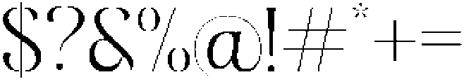 AltayaRomance Thin otf (100) Font OTHER CHARS