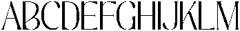 AltayaRomance Thin otf (100) Font UPPERCASE
