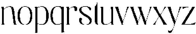 AltayaRomance Thin otf (100) Font LOWERCASE