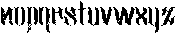 Alter Regular otf (400) Font LOWERCASE