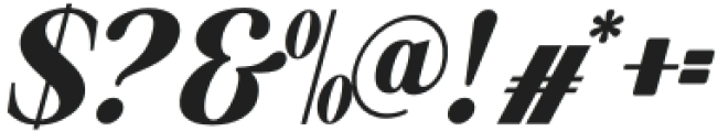Alter Sand Italic otf (400) Font OTHER CHARS