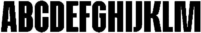 Alterhard Black otf (900) Font UPPERCASE