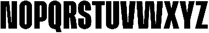 Alterhard Black otf (900) Font UPPERCASE