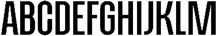 Alterhard DemiBold otf (600) Font UPPERCASE