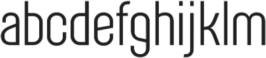 Alterhard Light otf (300) Font LOWERCASE