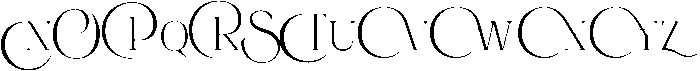 Alternative otf (400) Font UPPERCASE