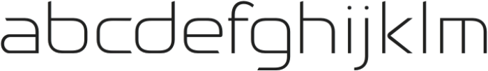 Alternox ExtraLight otf (200) Font LOWERCASE