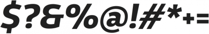 Altersan Bold Oblique ttf (700) Font OTHER CHARS