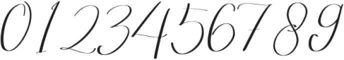 Althea Regular otf (400) Font OTHER CHARS